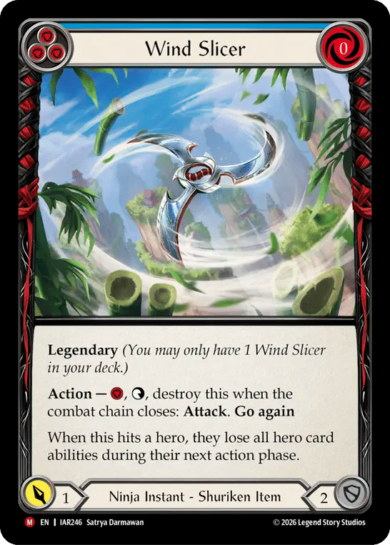 Wind Slicer — Usurp the Shadow Throne — Flesh and Blood