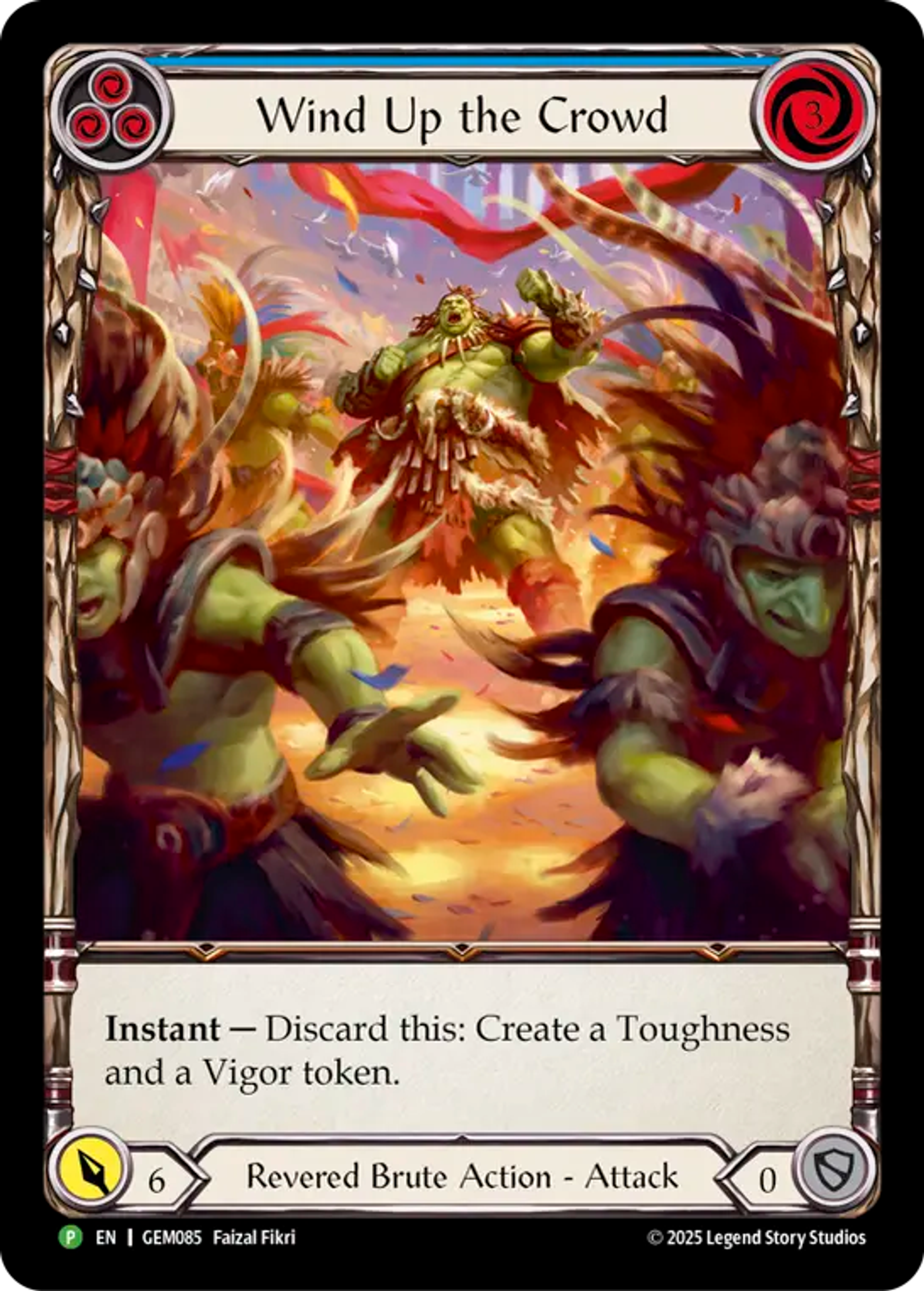 Wind Up the Crowd — GEM - Pack 3 — Flesh and Blood