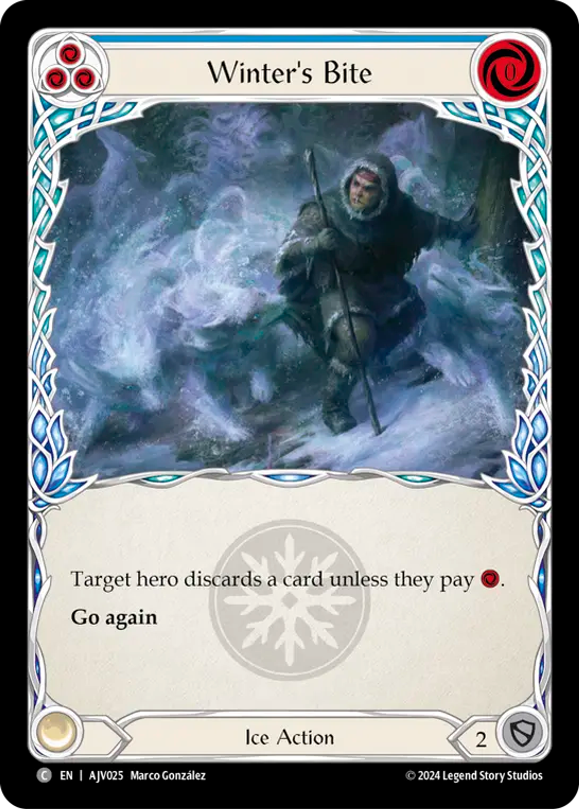 Morsure de l’hiver — Armory Deck Origins - Jarl Vetreiði — Flesh and Blood