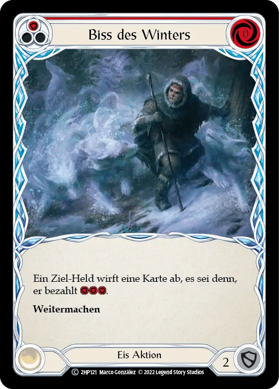 Winter's Bite (Red) — History Pack 2 - Black Label — Flesh and Blood