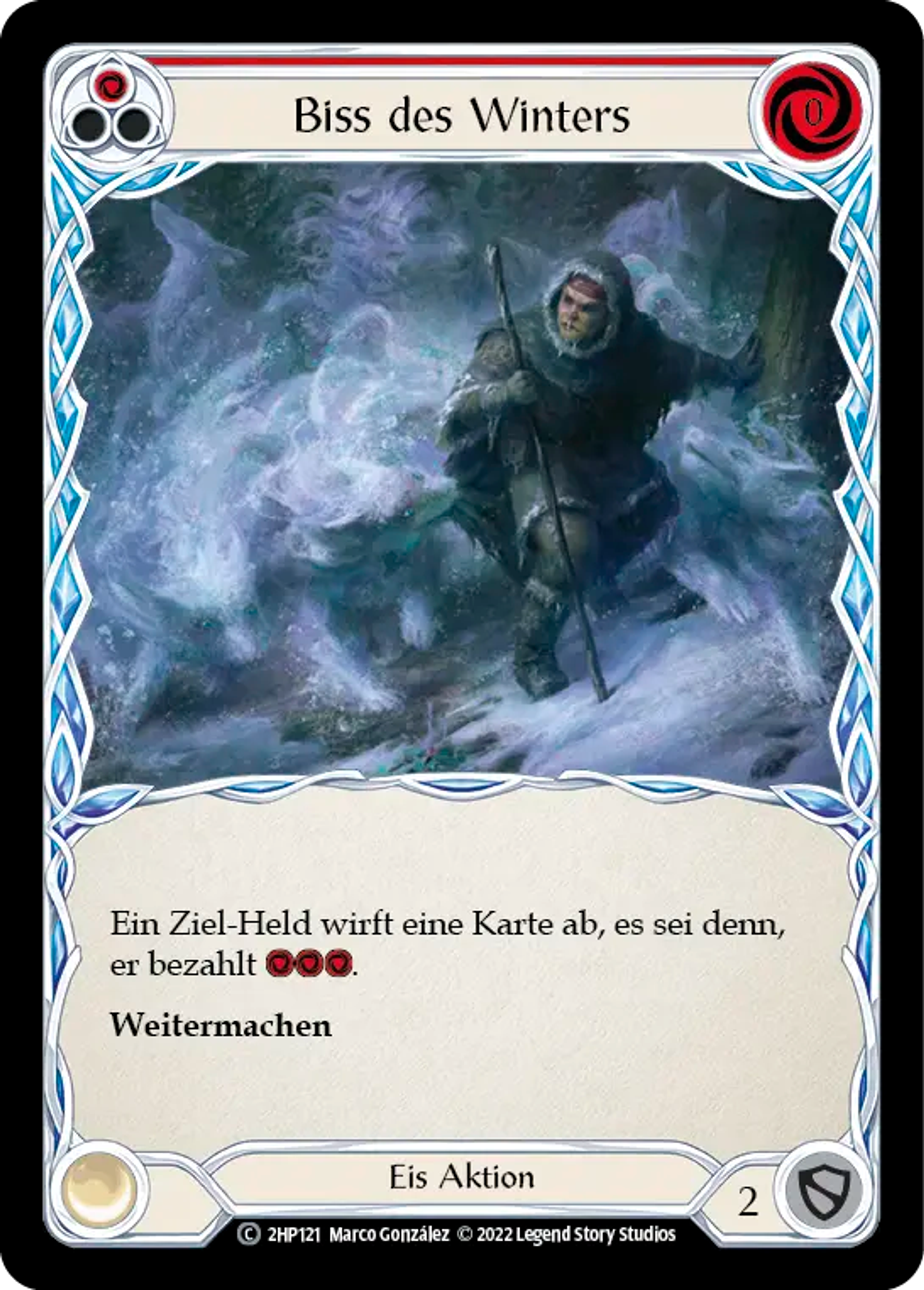 Winter's Bite (Red) — History Pack 2 - Black Label — Flesh and Blood