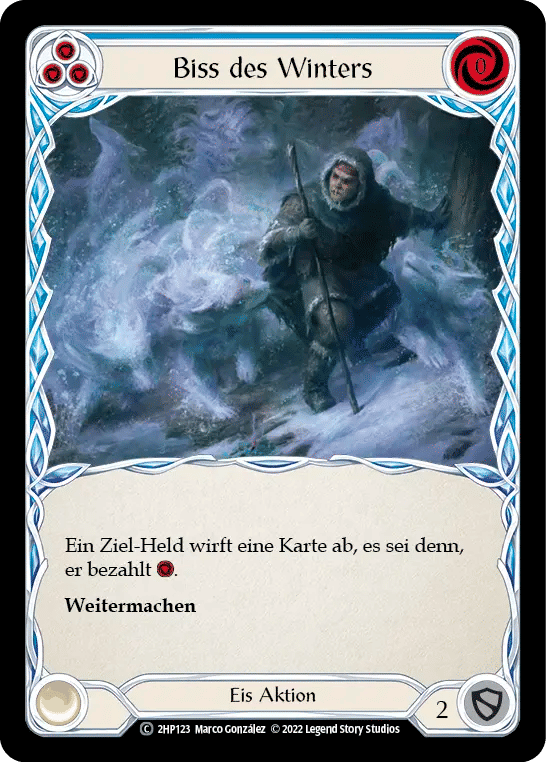 Winter's Bite (Blue) — History Pack 2 - Black Label — Flesh and Blood