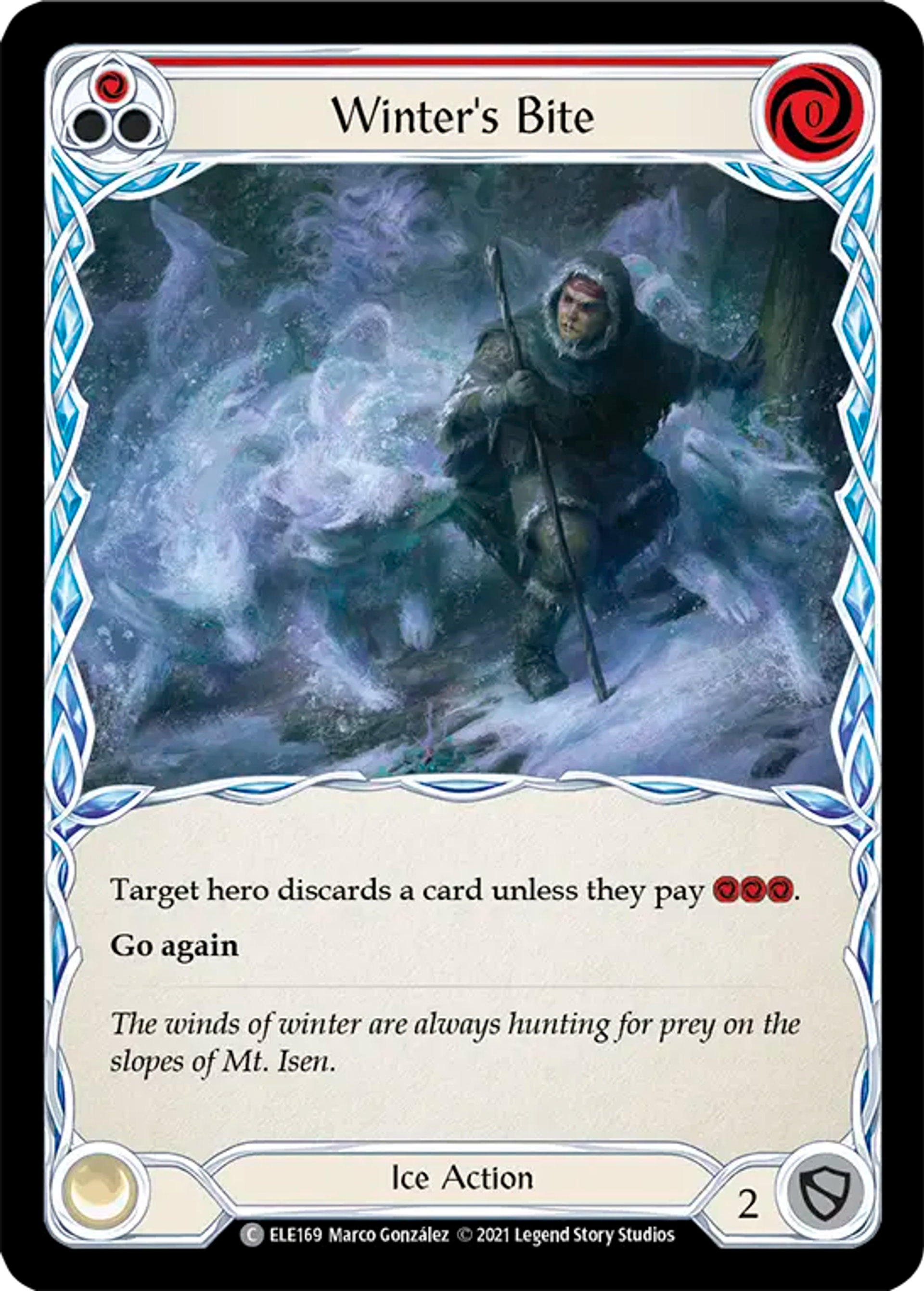 Winter's Bite (Red) — Tales of Aria — Flesh and Blood
