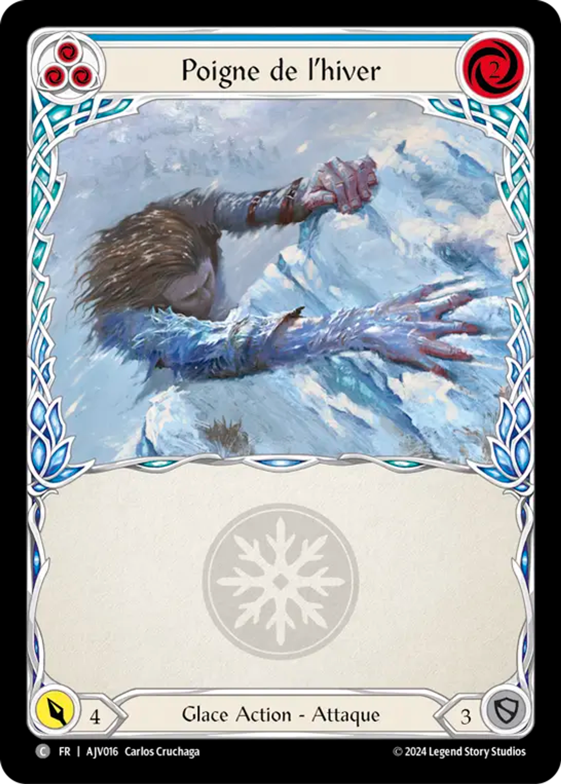 Poigne de l’hiver — Armory Deck Origins - Jarl Vetreiði — Flesh and Blood