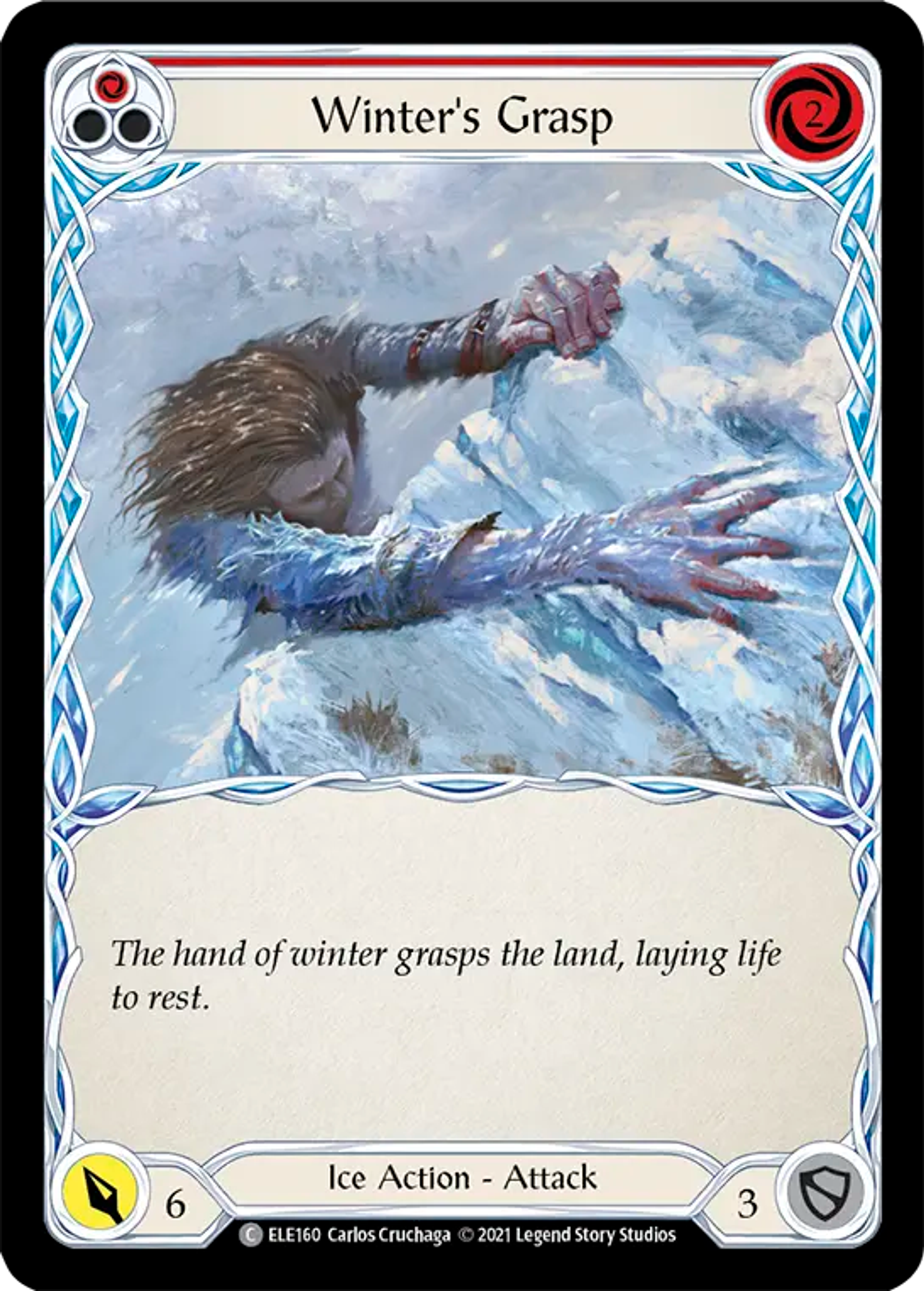 Winter's Grasp (Red) — Tales of Aria — Flesh and Blood