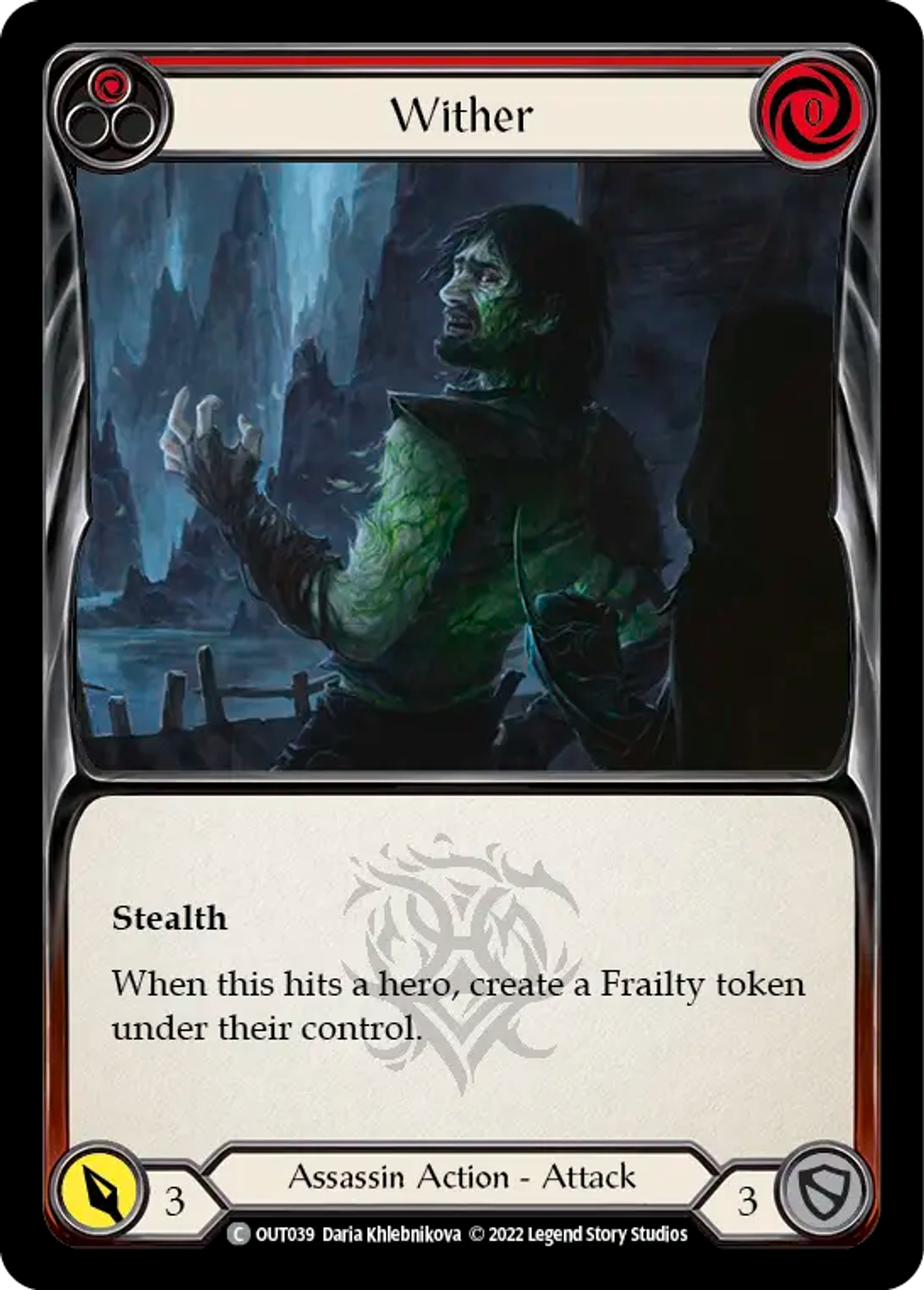 Wither (Red) — Outsiders — Flesh and Blood