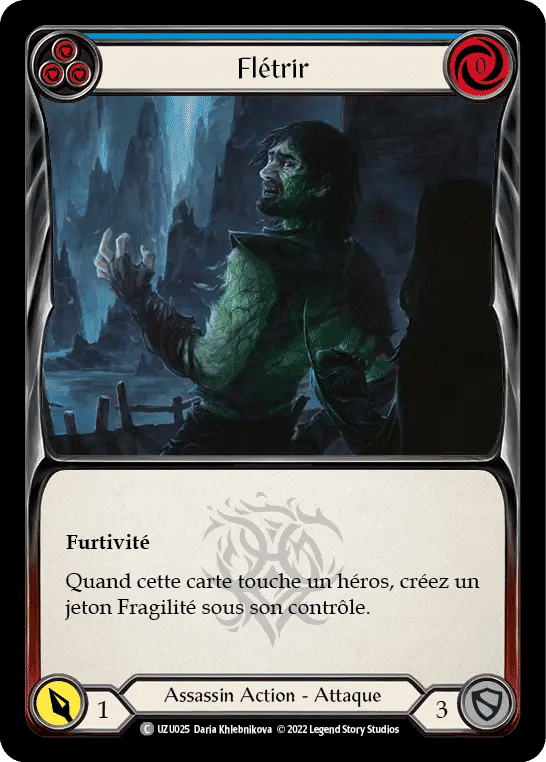 Flétrir — Uzuri - Blitz Deck — Flesh and Blood