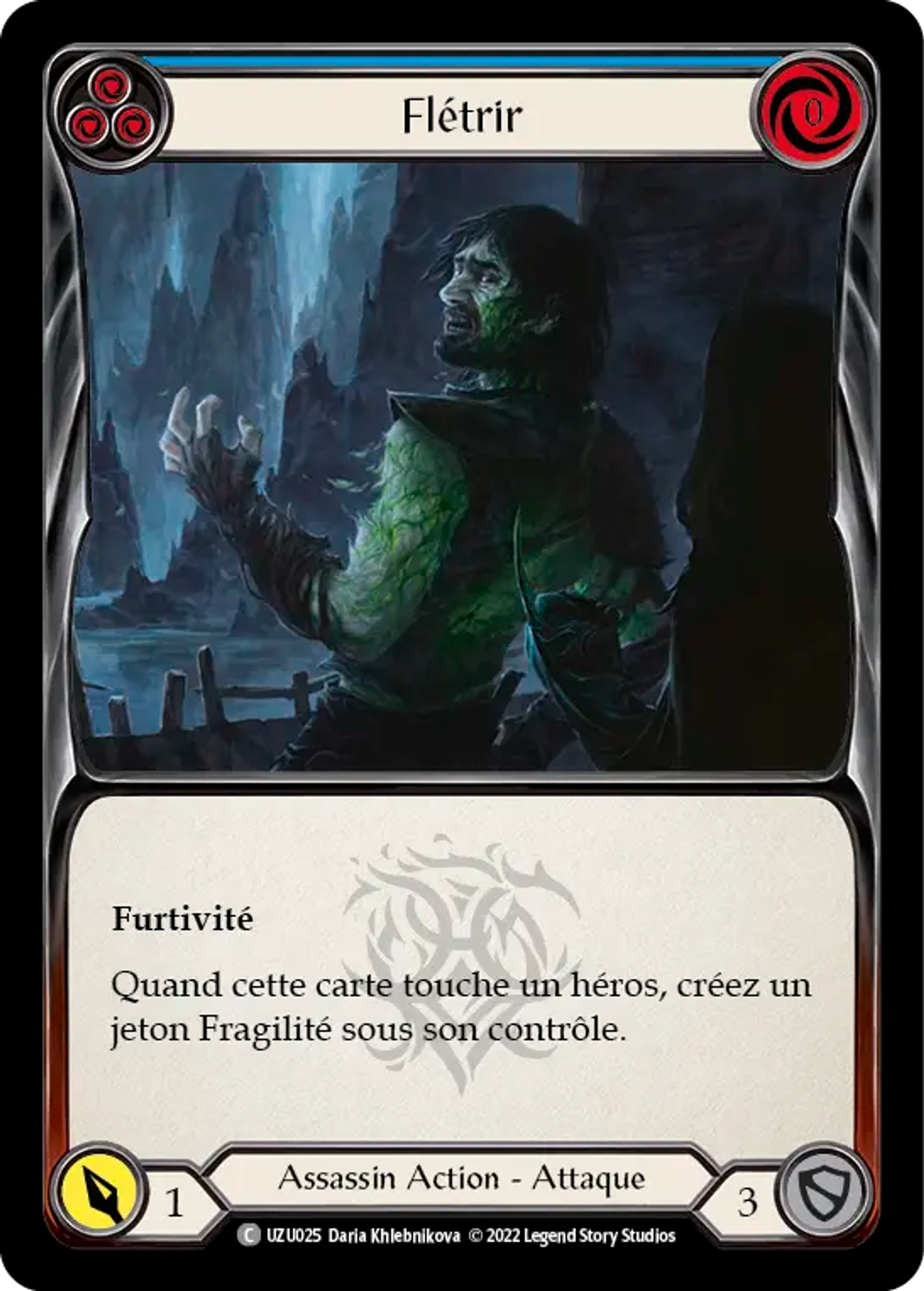 Flétrir — Uzuri - Blitz Deck — Flesh and Blood