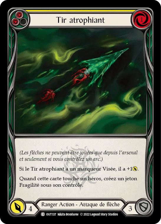 Tir atrophiant — Outsiders — Flesh and Blood