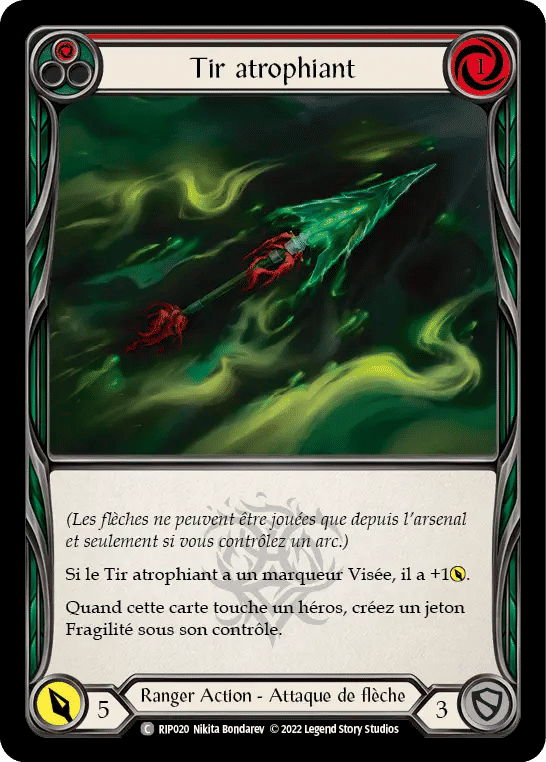 Tir atrophiant — Riptide - Blitz Deck — Flesh and Blood