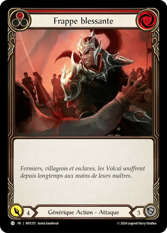 Frappe blessante — Part the Mistveil — Flesh and Blood