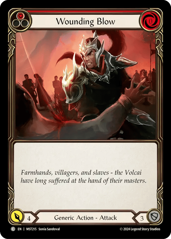 Wounding Blow (Red) — Part the Mistveil — Flesh and Blood