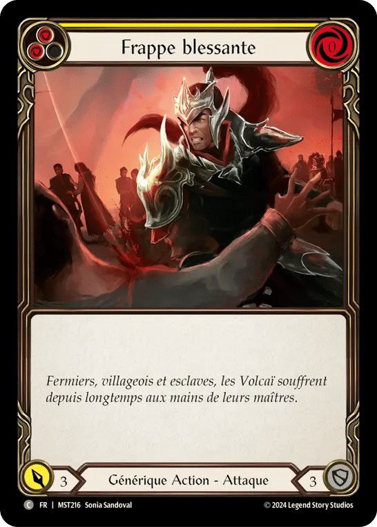 Frappe blessante — Part the Mistveil — Flesh and Blood