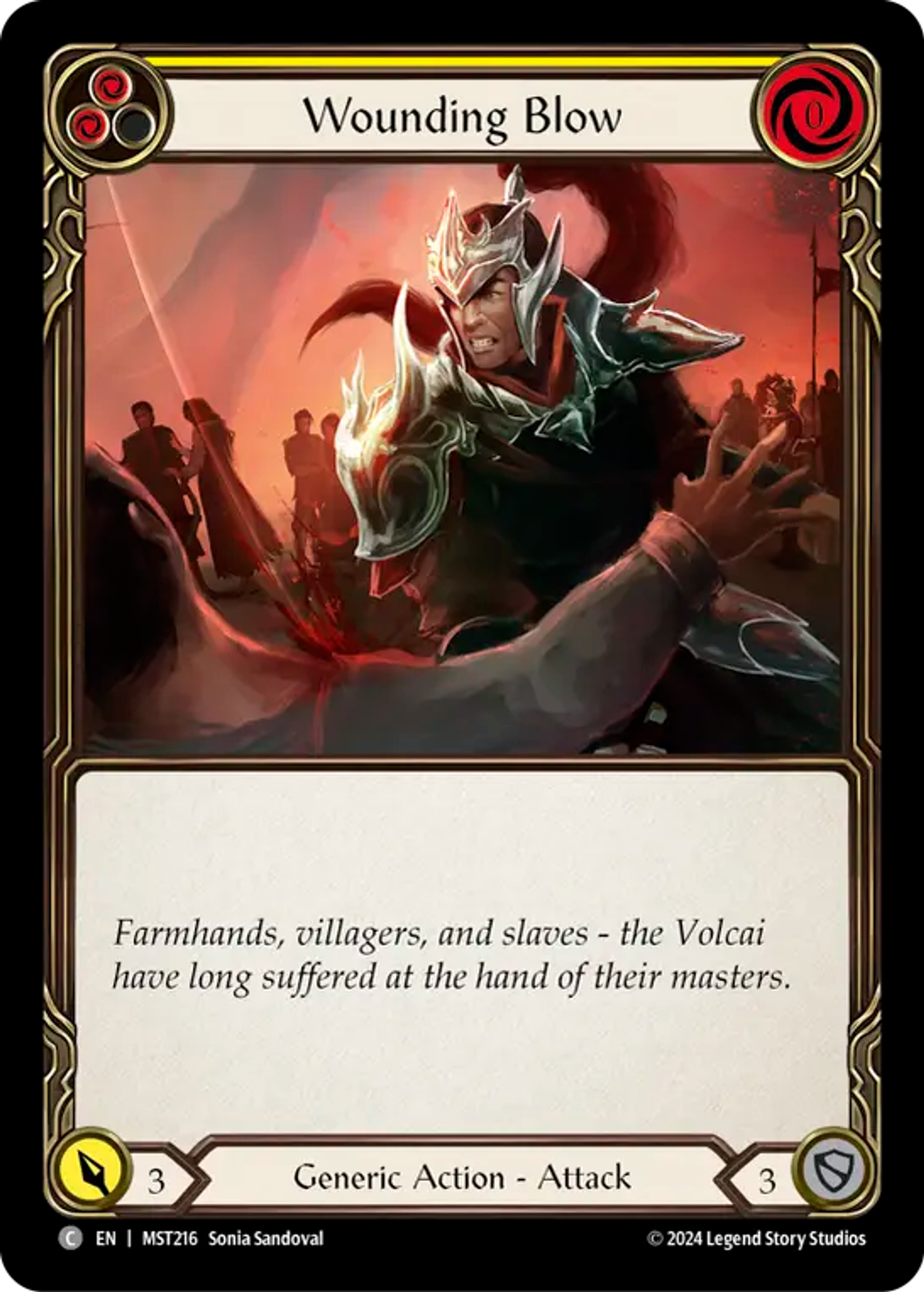 Frappe blessante — Part the Mistveil — Flesh and Blood