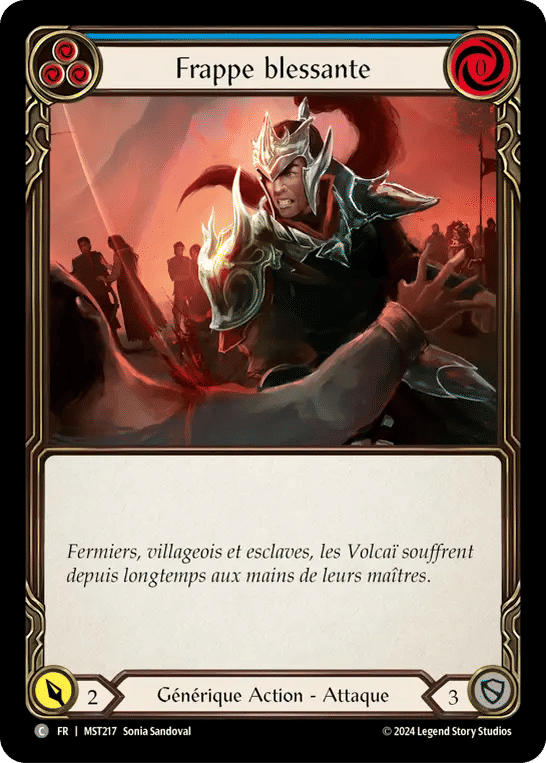 Frappe blessante — Part the Mistveil — Flesh and Blood