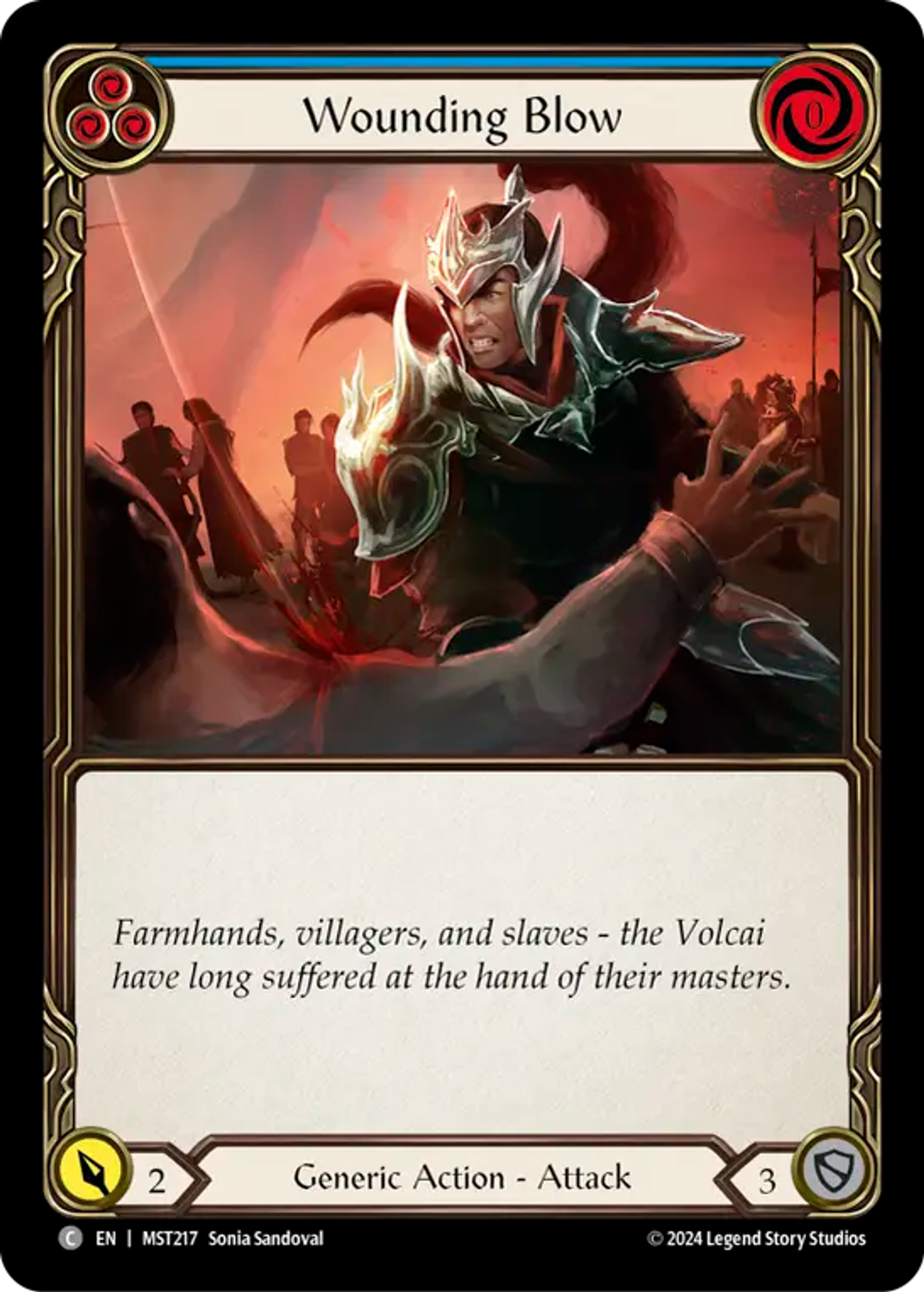 Frappe blessante — Part the Mistveil — Flesh and Blood