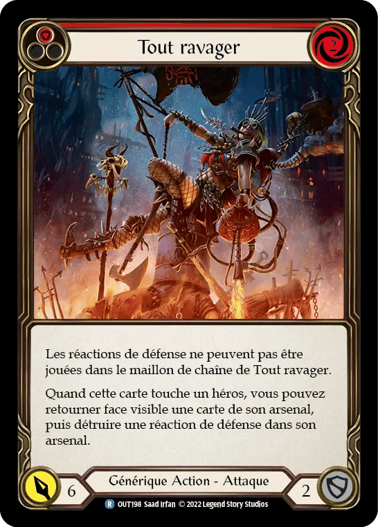 Tout ravager — Outsiders — Flesh and Blood