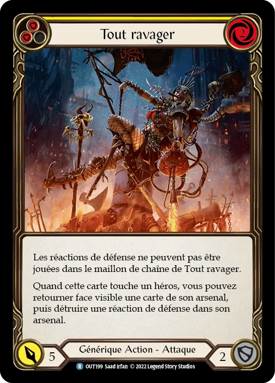 Tout ravager — Outsiders — Flesh and Blood
