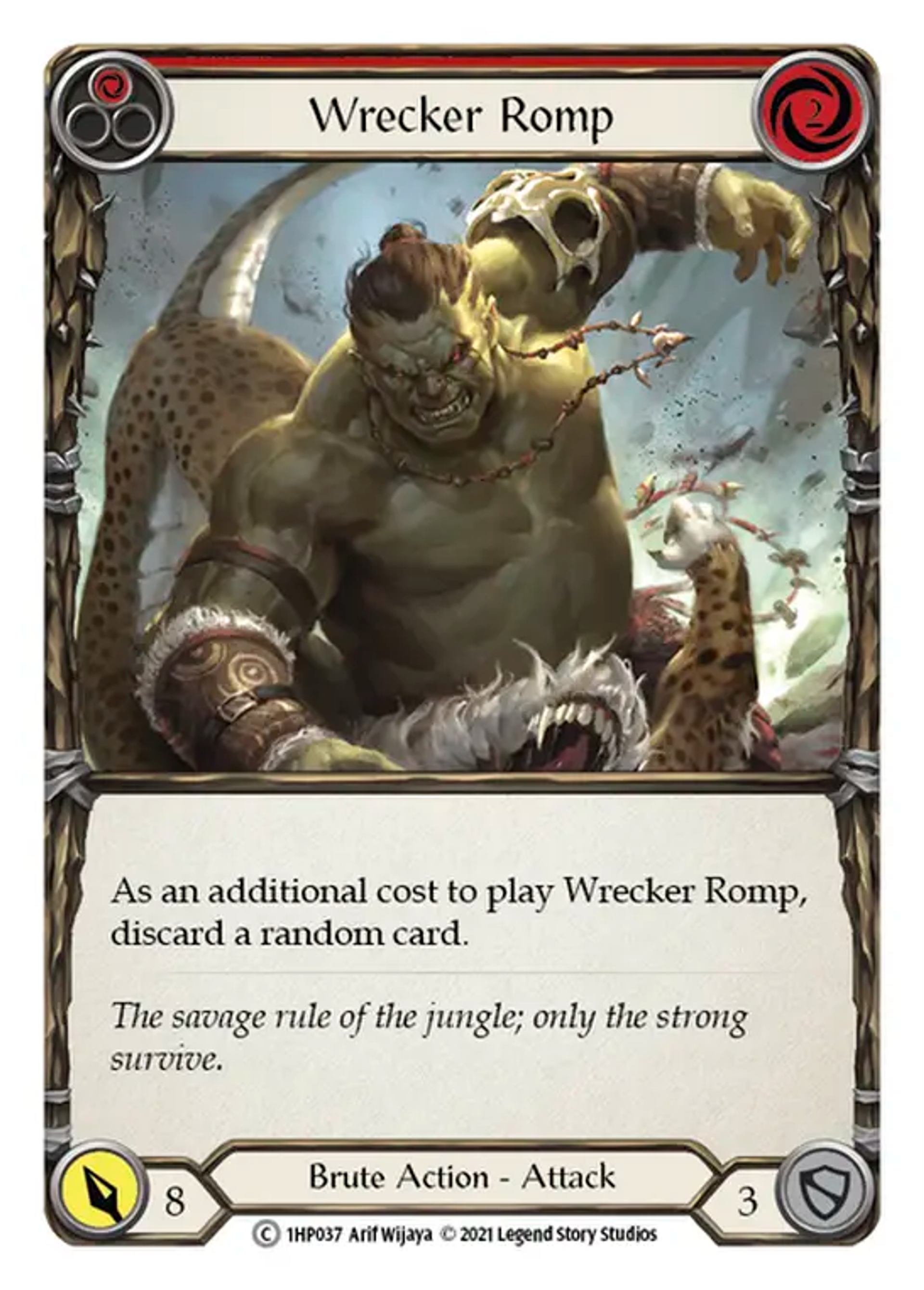 Wrecker Romp (Red) — History Pack 1 — Flesh and Blood