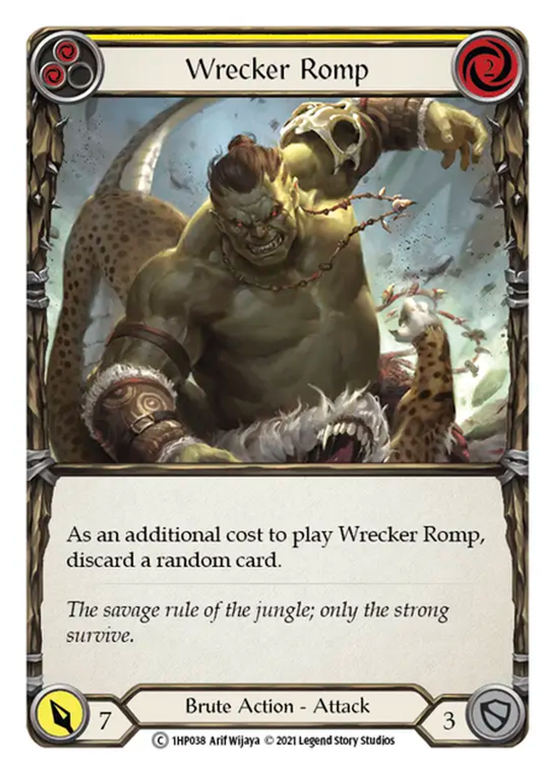 Wrecker Romp (Yellow) — History Pack 1 — Flesh and Blood