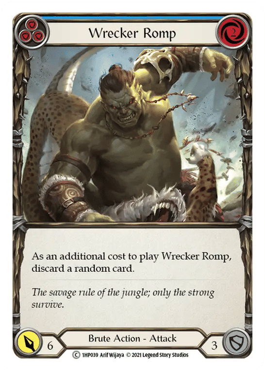 Wrecker Romp (Blue) — History Pack 1 — Flesh and Blood