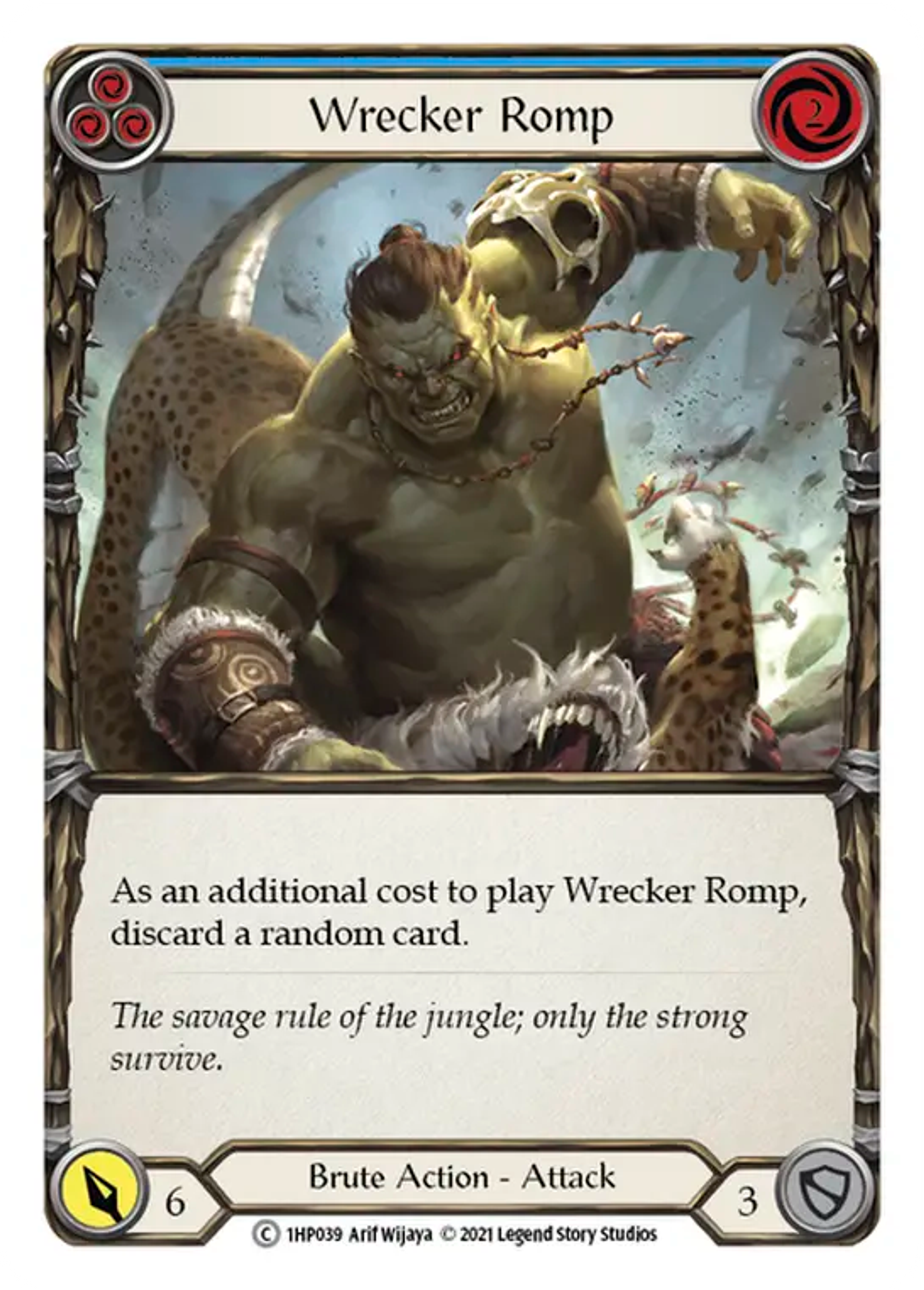 Wrecker Romp (Blue) — History Pack 1 — Flesh and Blood