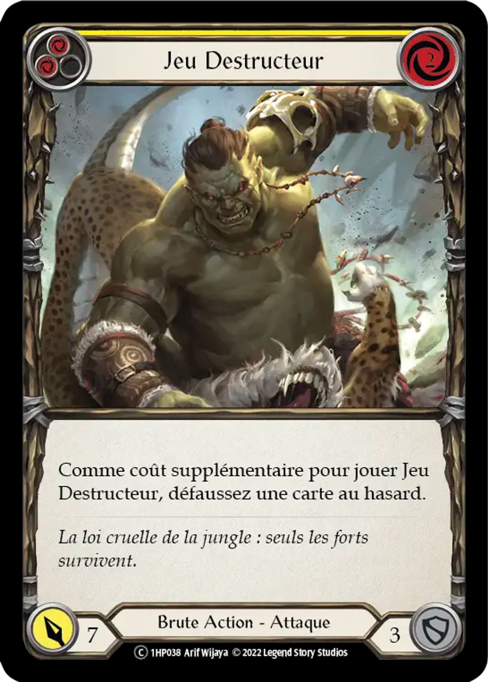 Jeu Destructeur — History Pack 1 - Black Label — Flesh and Blood