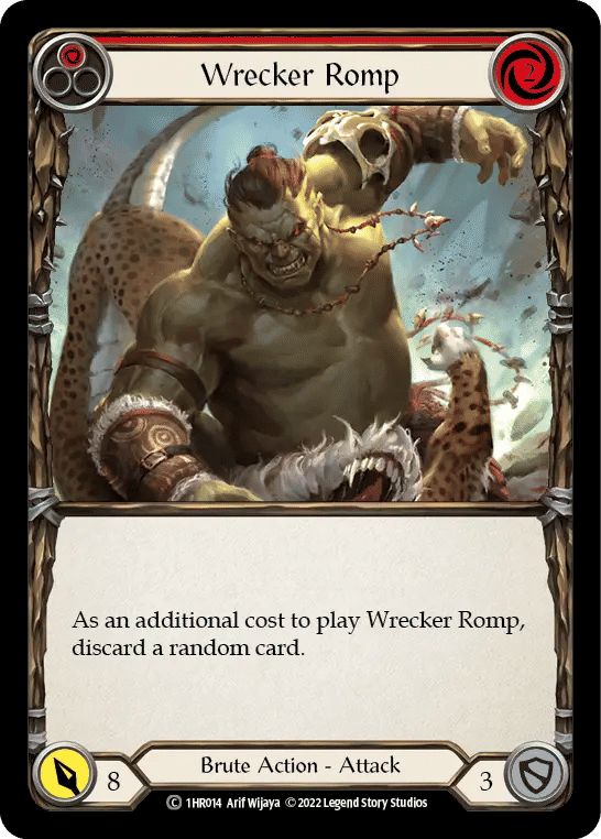 Wrecker Romp (Red) — Rhinar - Blitz Deck — Flesh and Blood
