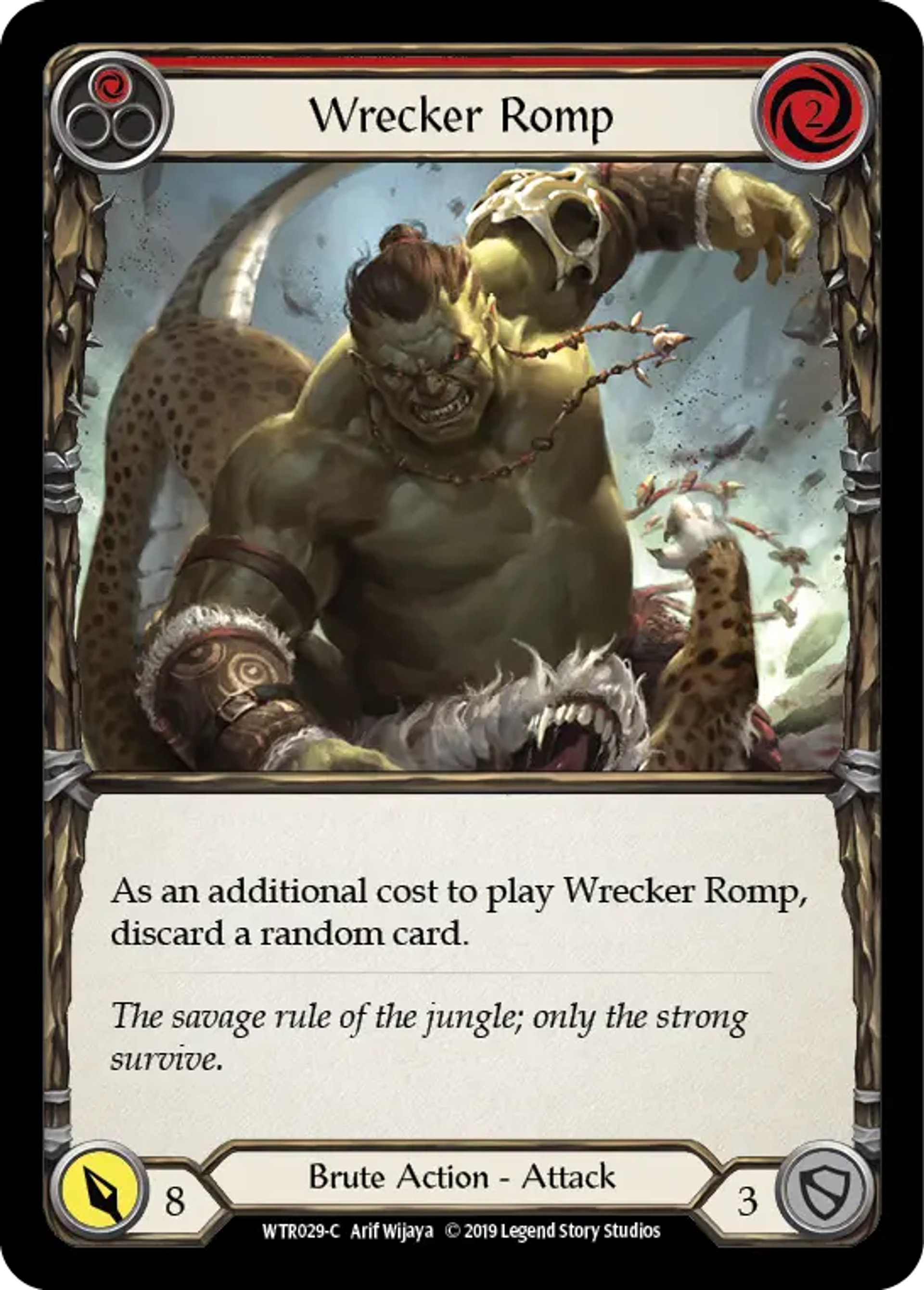 Wrecker Romp (Red) — Welcome to Rathe — Flesh and Blood