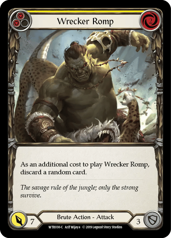 Wrecker Romp (Yellow) — Welcome to Rathe — Flesh and Blood