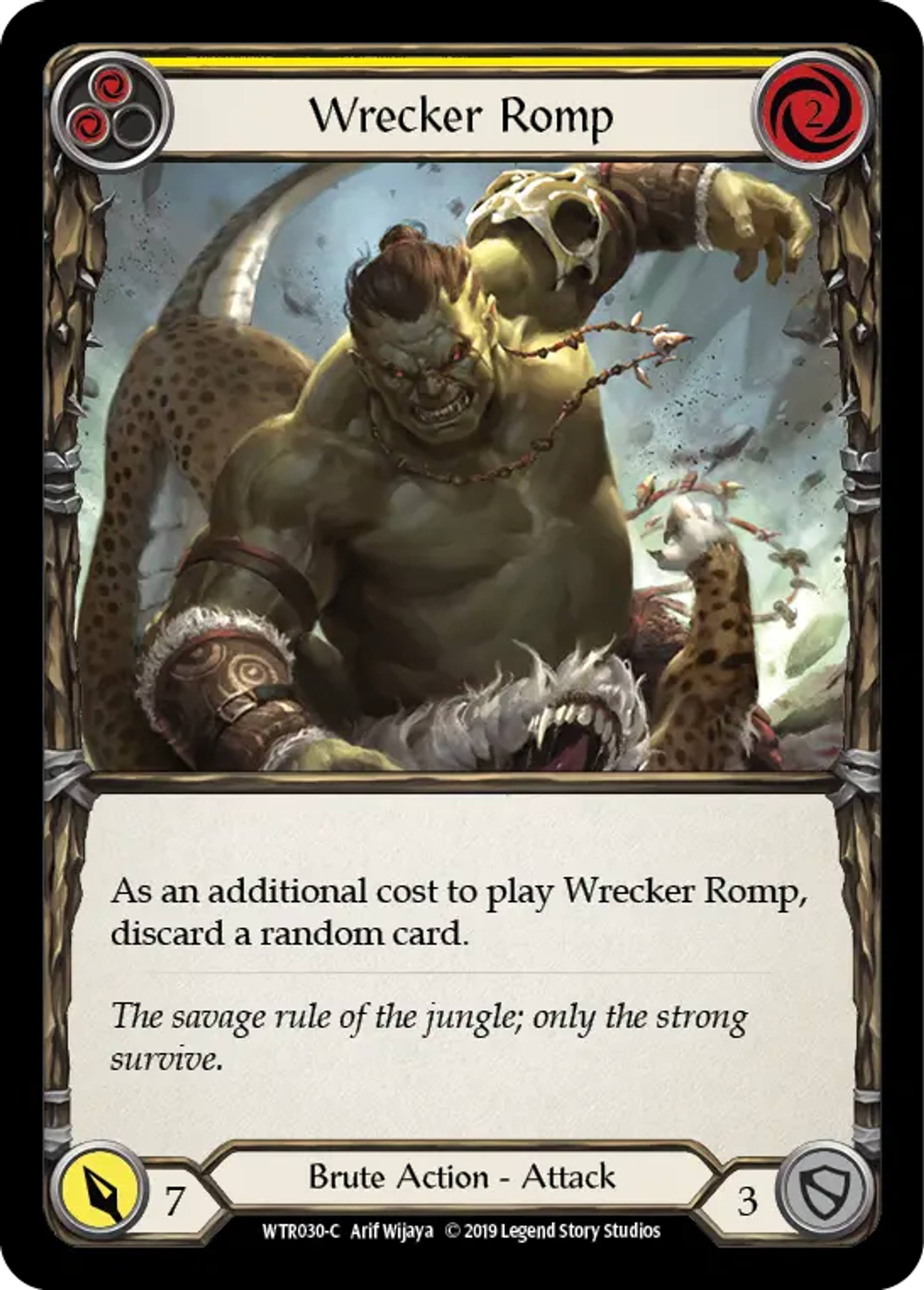 Wrecker Romp (Yellow) — Welcome to Rathe — Flesh and Blood
