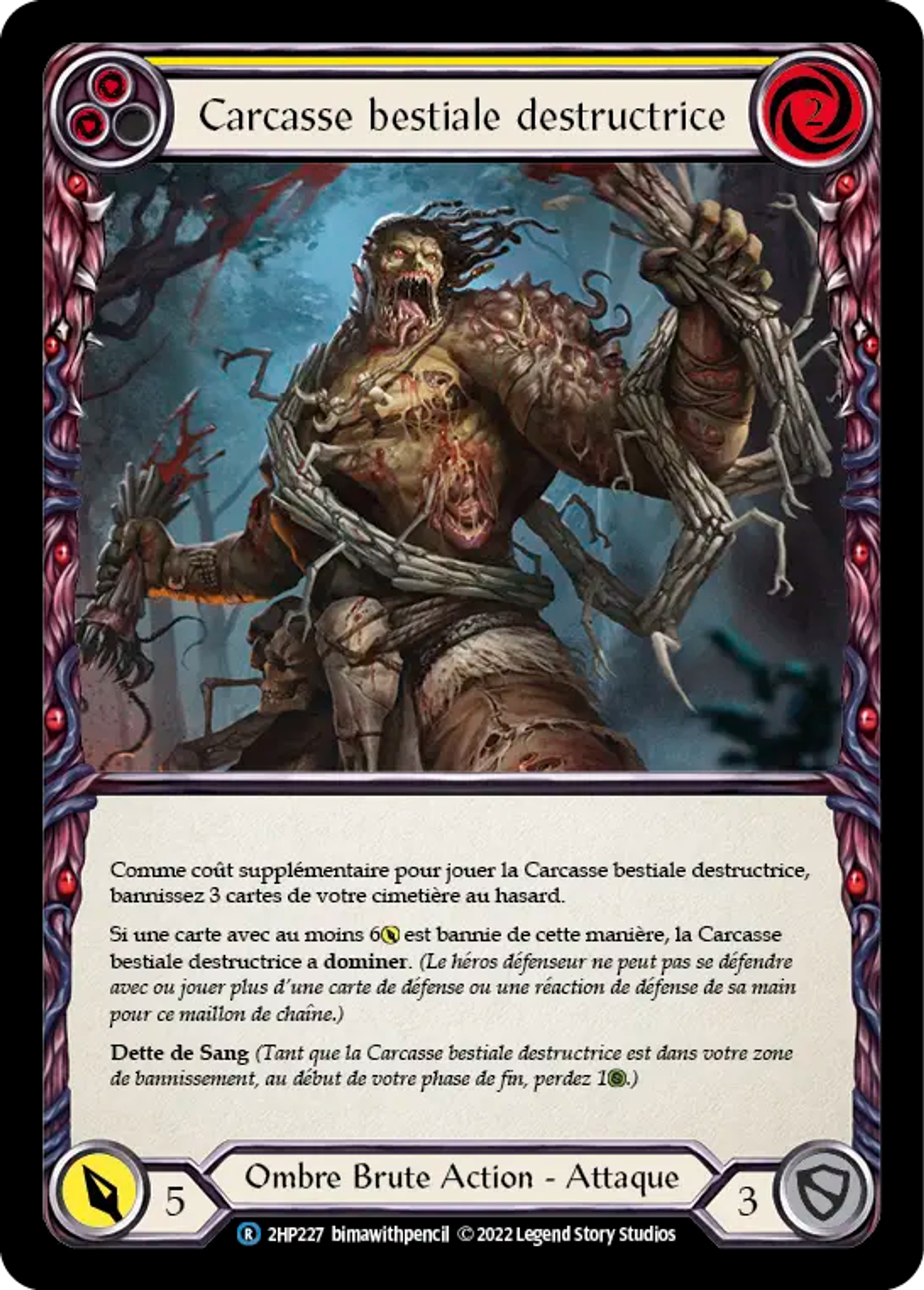 Carcasse bestiale destructrice — History Pack 2 - Black Label — Flesh and Blood