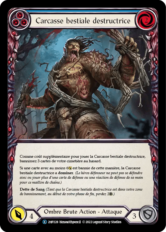 Carcasse bestiale destructrice — History Pack 2 - Black Label — Flesh and Blood