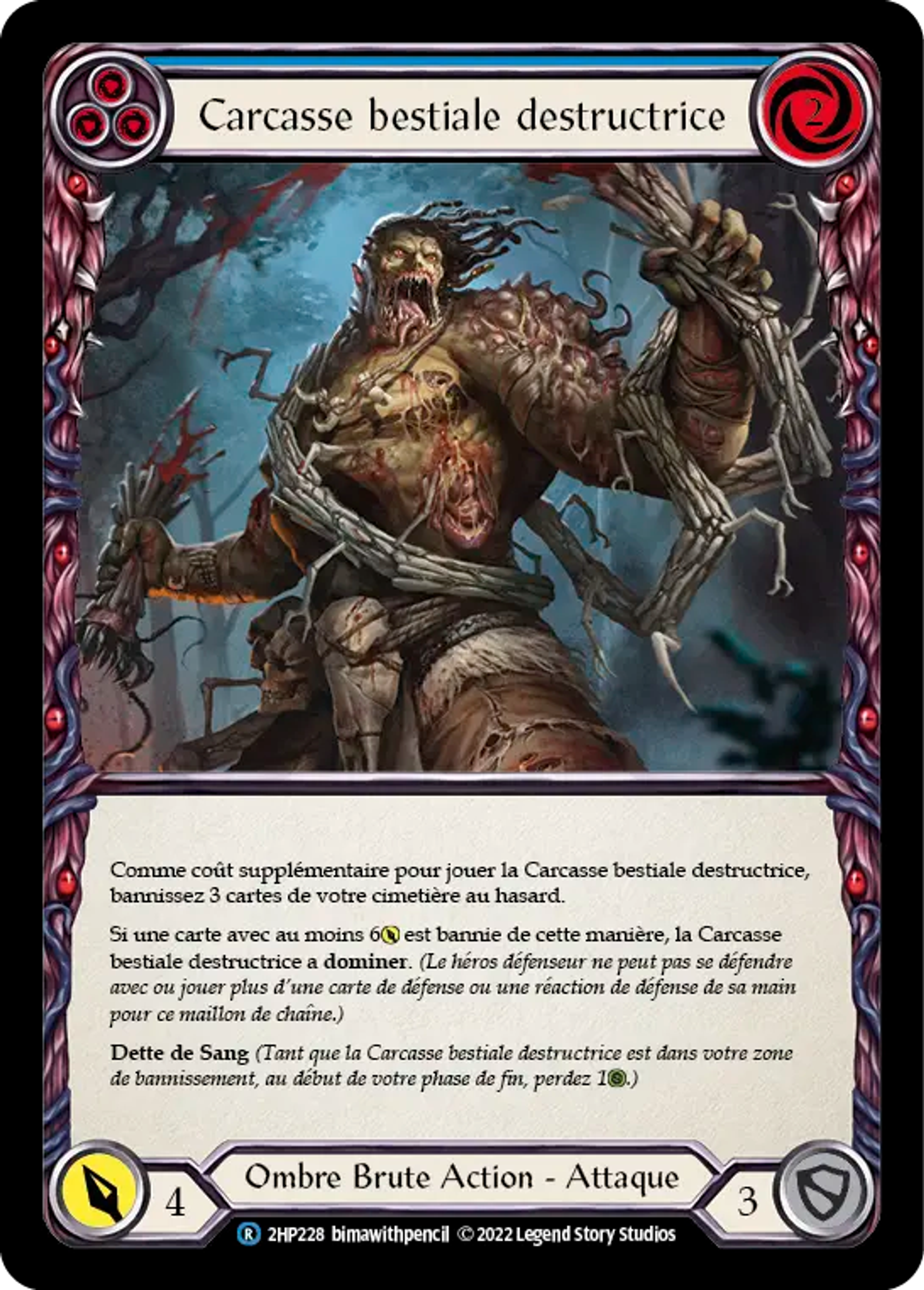Carcasse bestiale destructrice — History Pack 2 - Black Label — Flesh and Blood