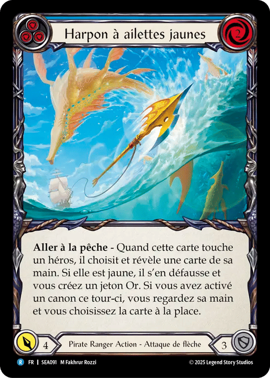 Harpon à ailettes jaunes — High Seas — Flesh and Blood
