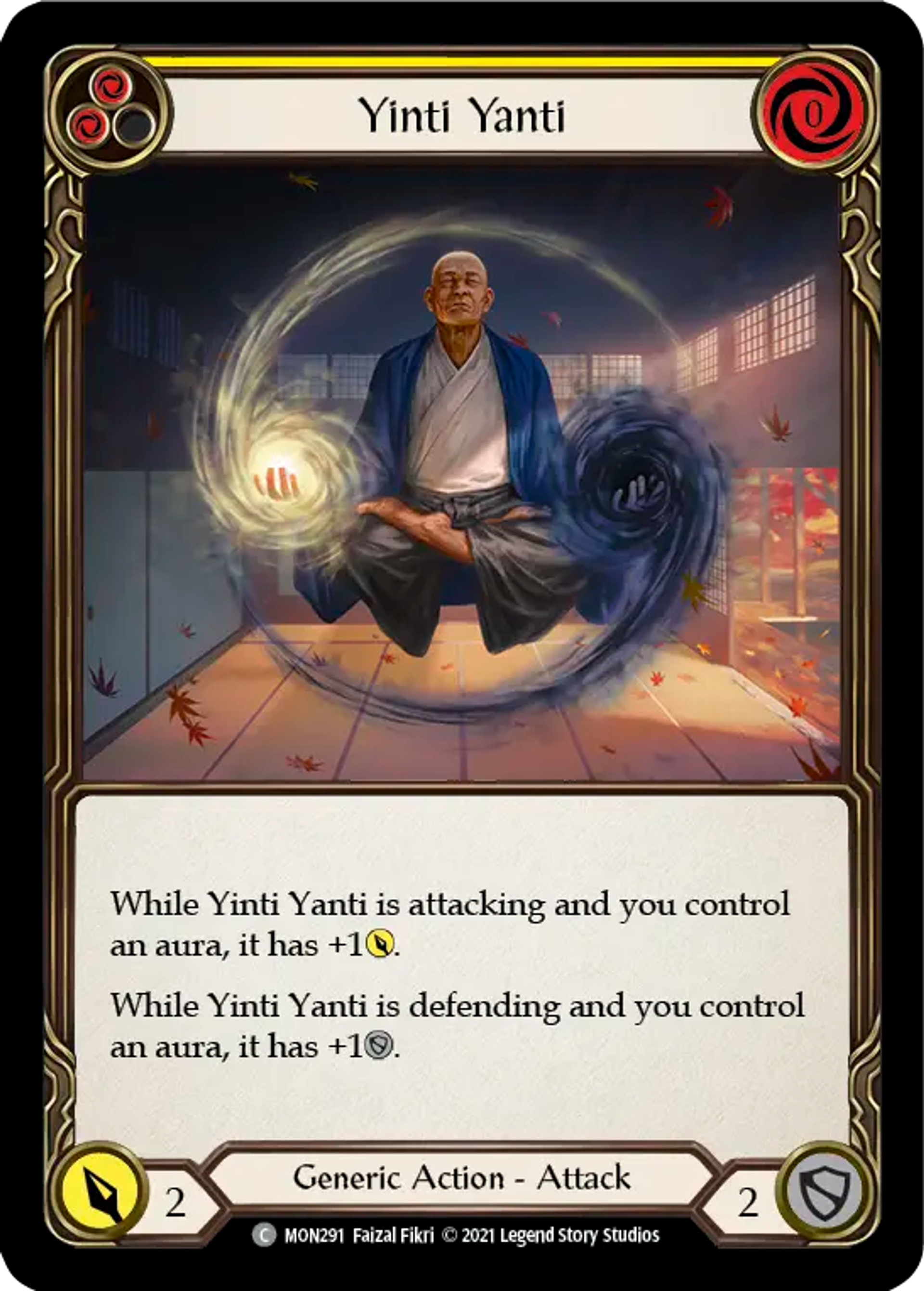 Yinti Yanti (Yellow) — Monarch — Flesh and Blood