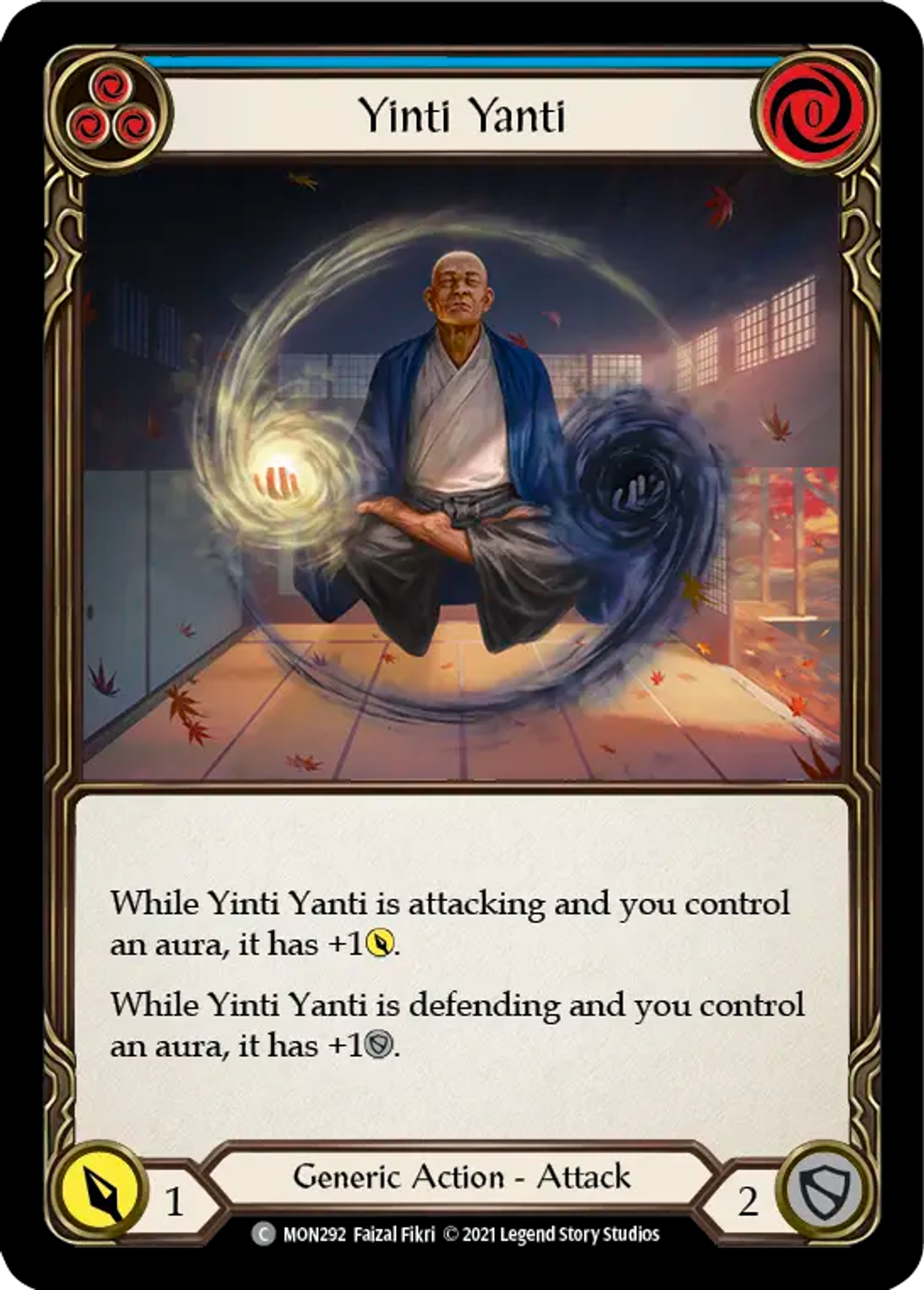 Yinti Yanti (Blue) — Monarch — Flesh and Blood