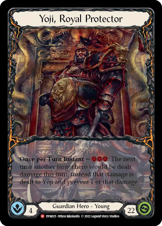 Yoji, Royal Protector — Dynasty — Flesh and Blood