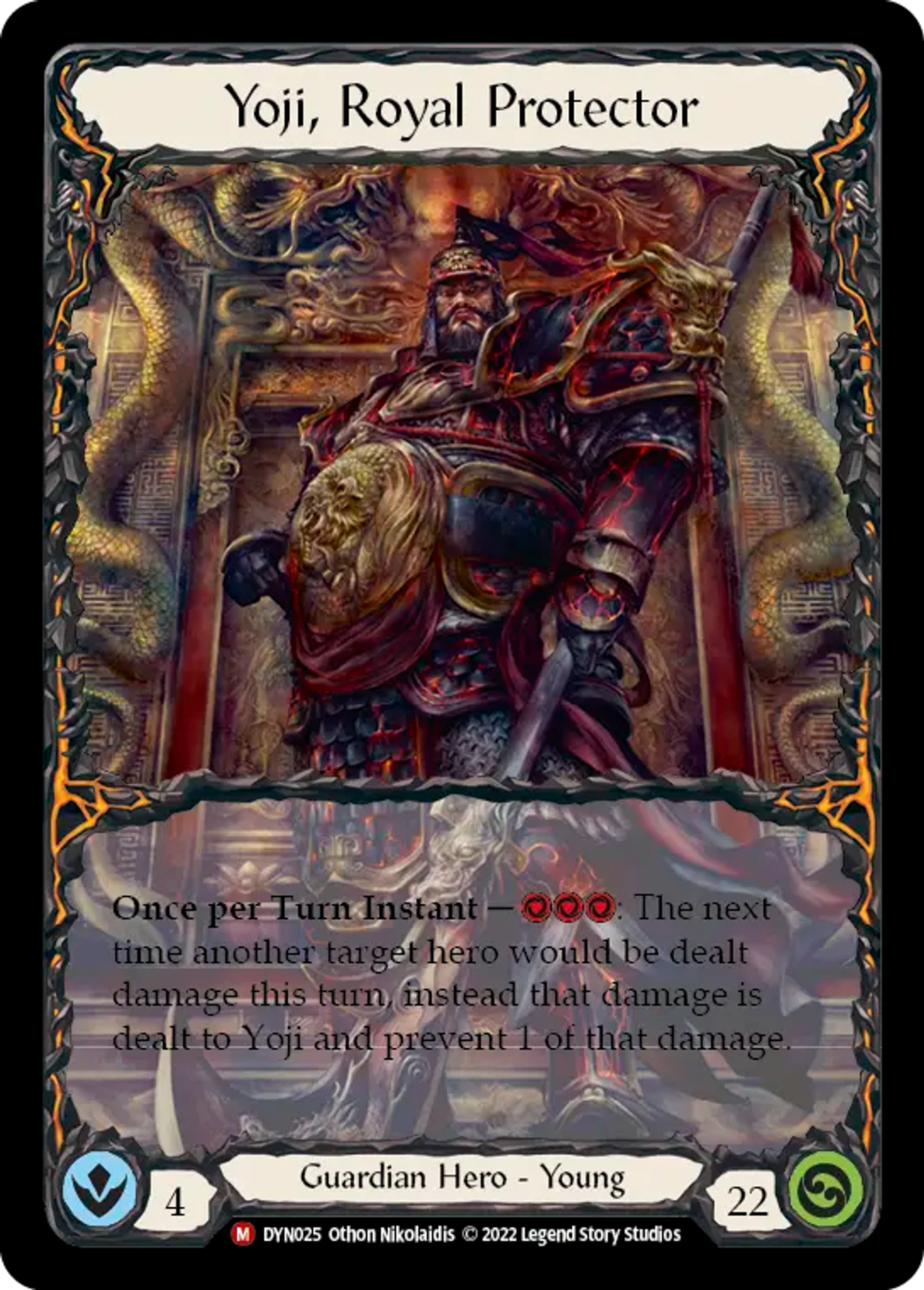 Yoji, Royal Protector — Dynasty — Flesh and Blood