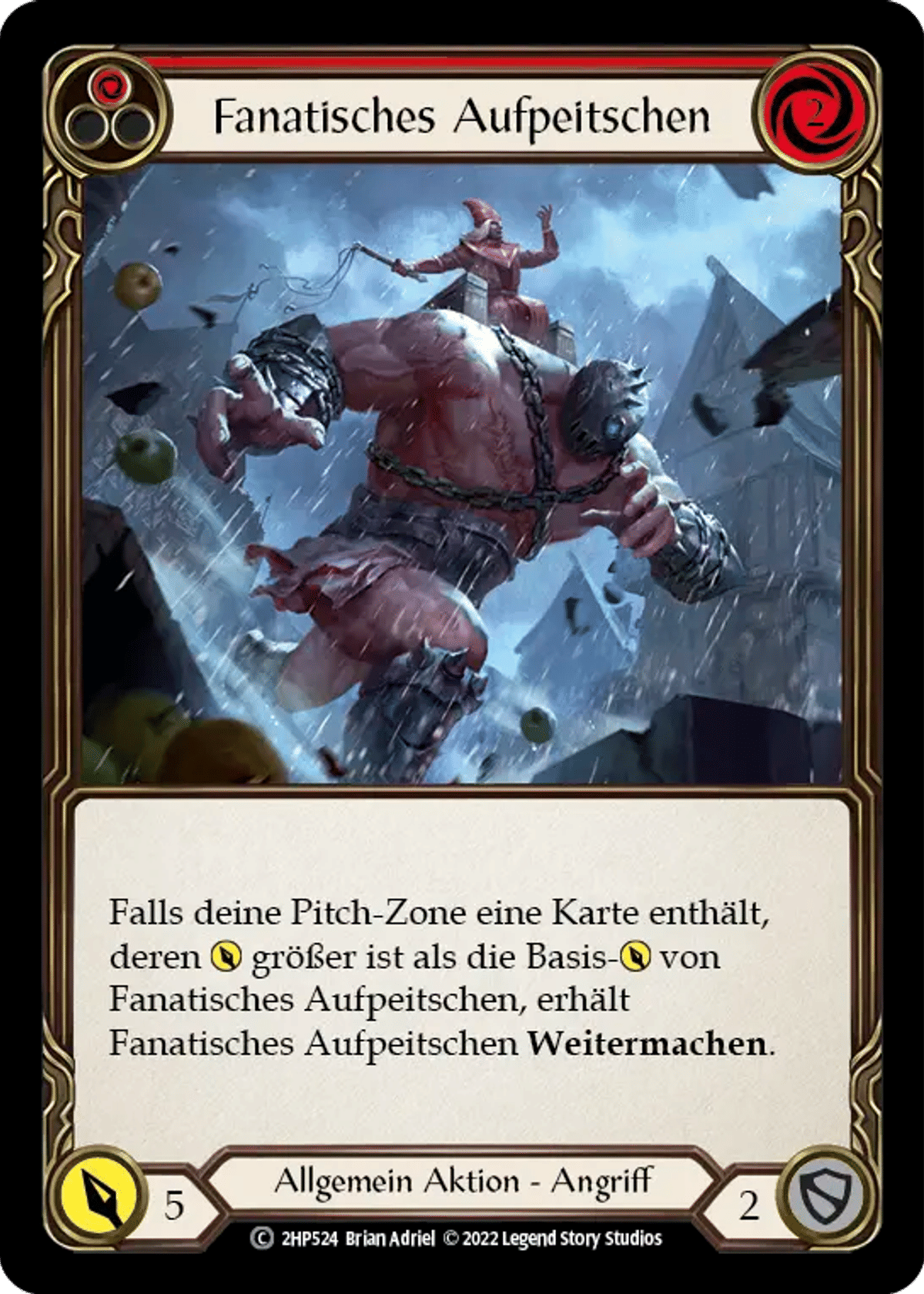 Zealous Belting (Red) from History Pack 2 - Black Label - Flesh and Blood