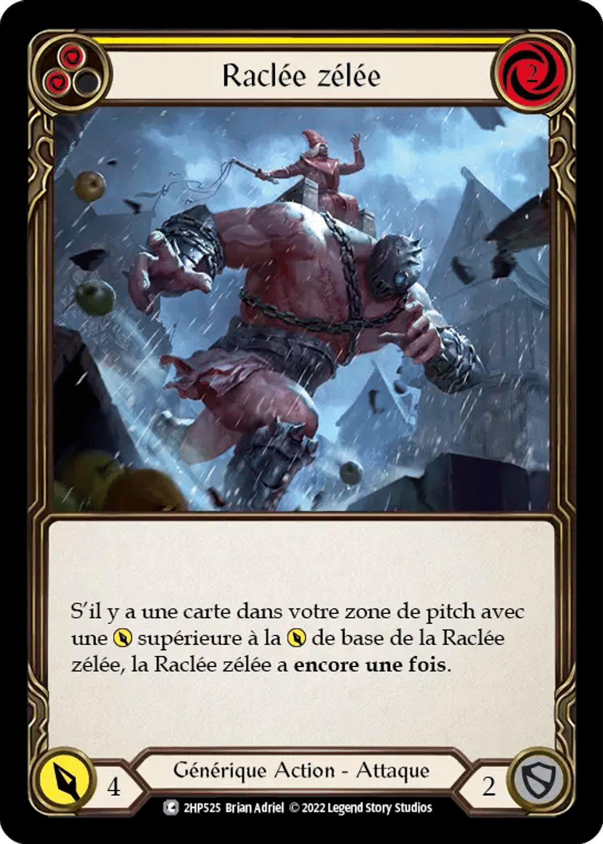 Raclée zélée from History Pack 2 - Black Label - Flesh and Blood