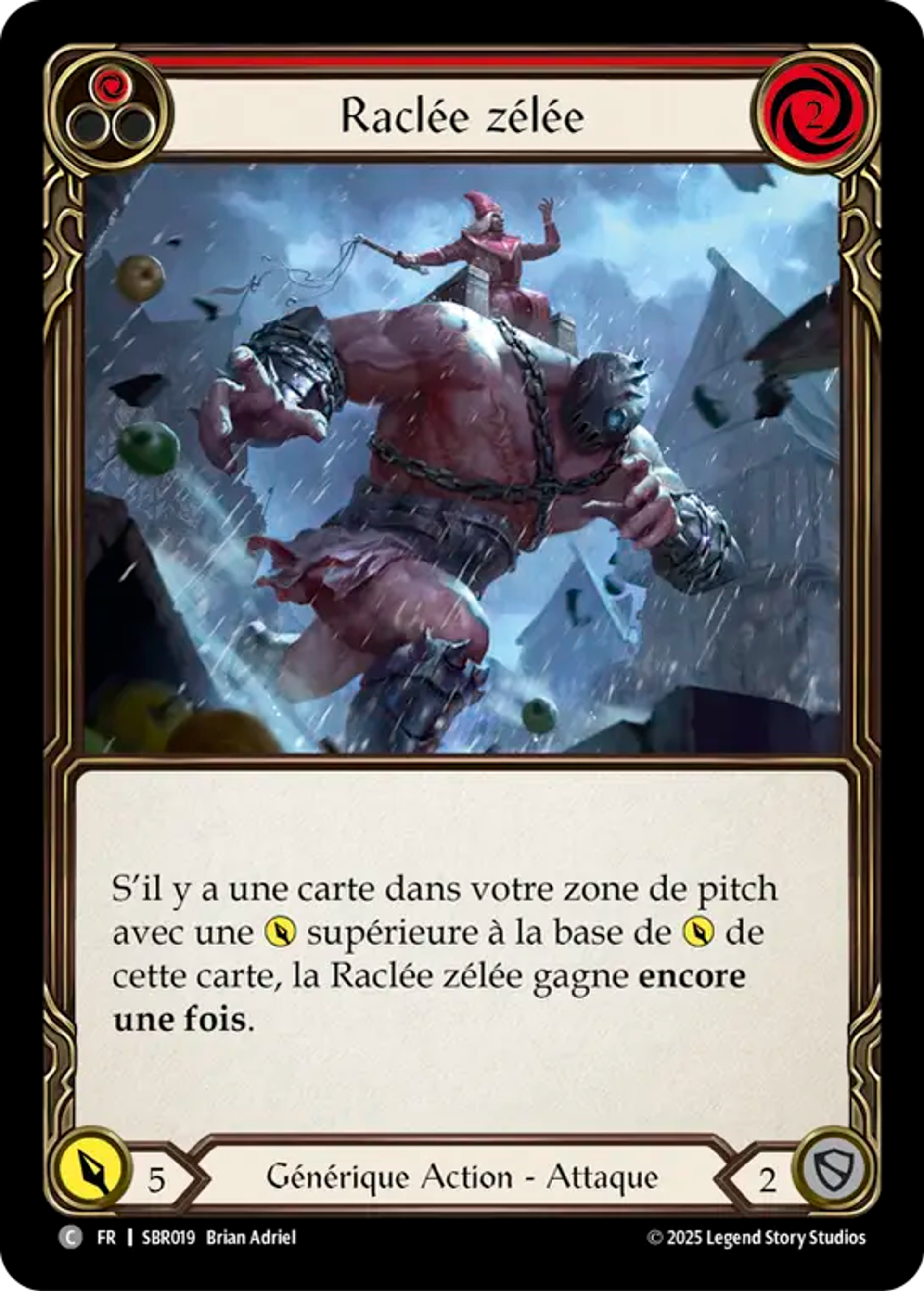 Zealous Belting (Red) — Silver Age Chapter 1 - Bravo, Flattering Showman — Flesh and Blood