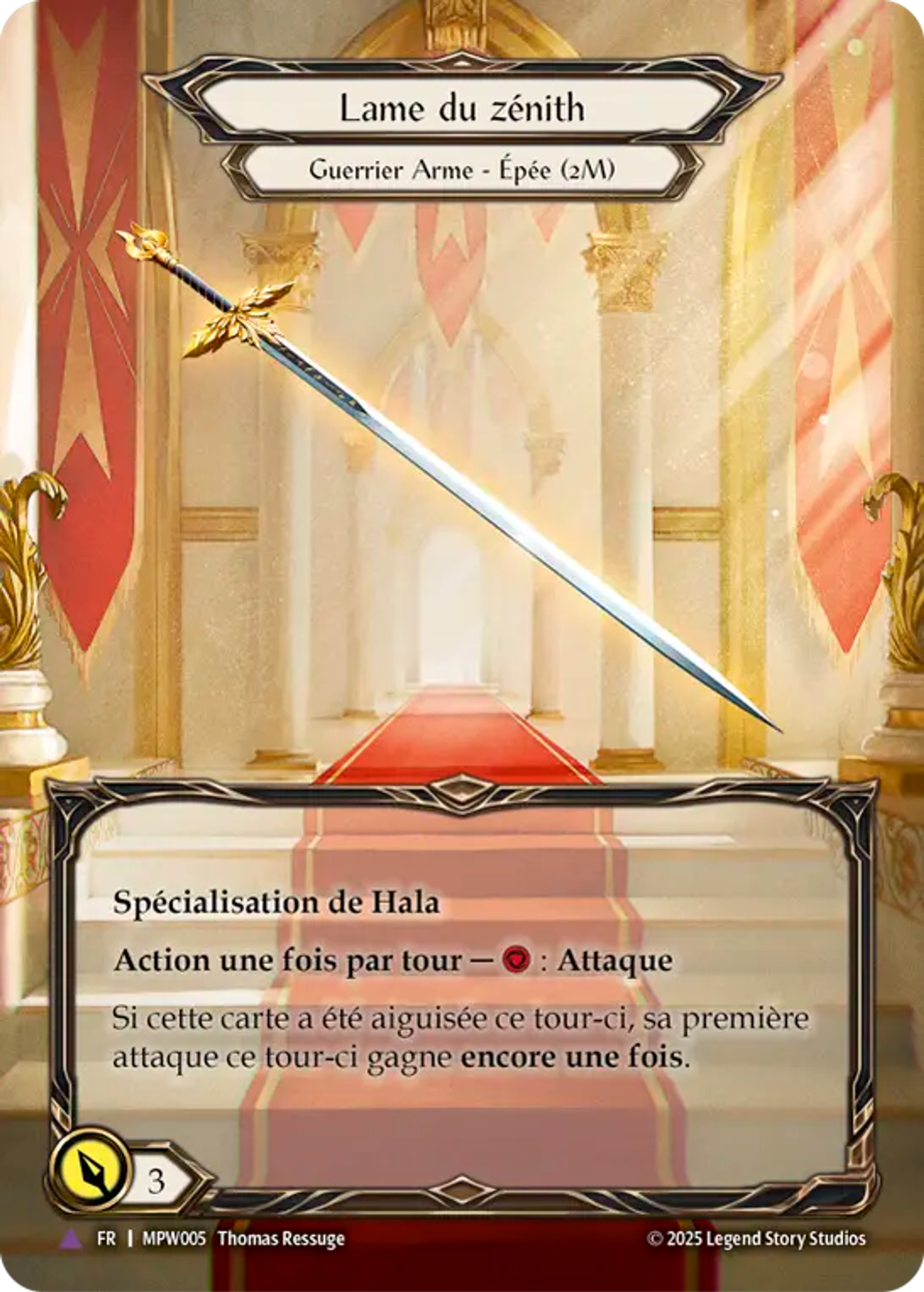 Zenith Blade — Mastery Pack Warrior — Flesh and Blood
