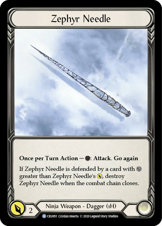 Zephyr Needle — Crucible of War — Flesh and Blood