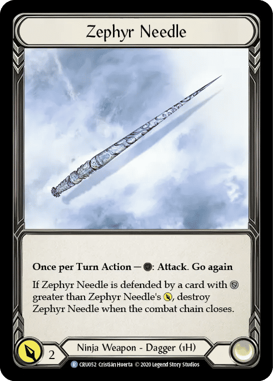 Zephyr Needle — Crucible of War — Flesh and Blood