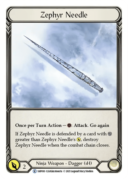 Zephyr Needle — History Pack 1 — Flesh and Blood