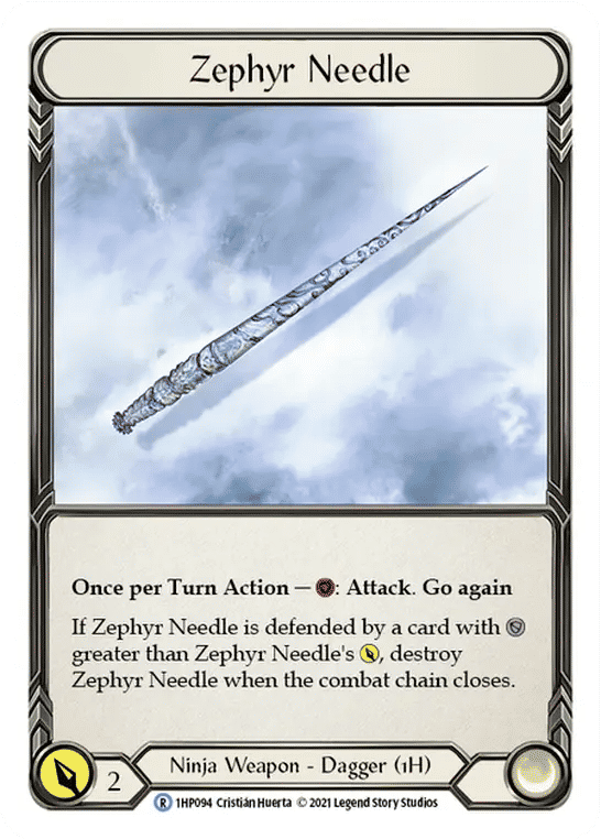 Zephyr Needle — History Pack 1 — Flesh and Blood