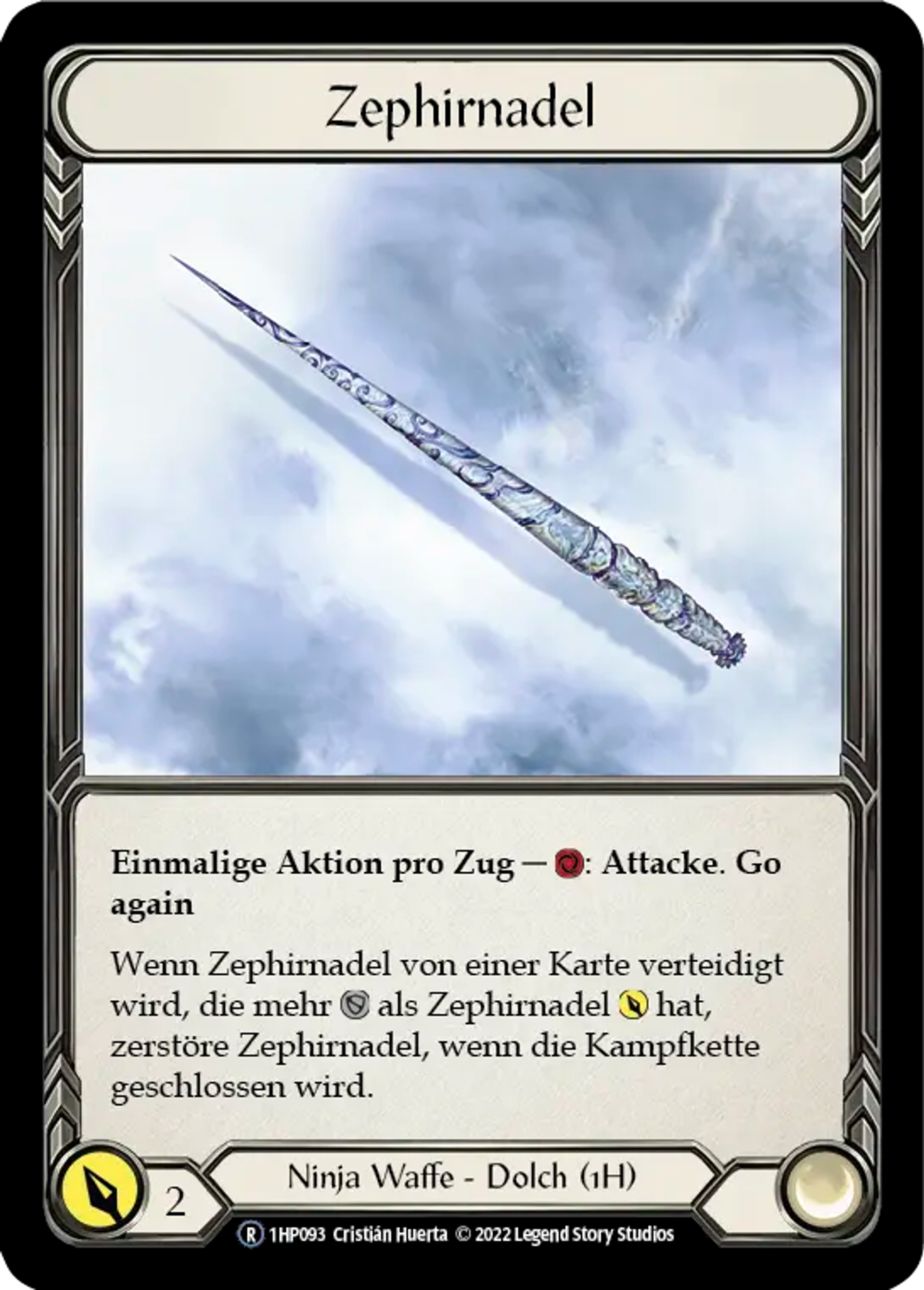 Aiguille de Zéphyr — History Pack 1 - Black Label — Flesh and Blood