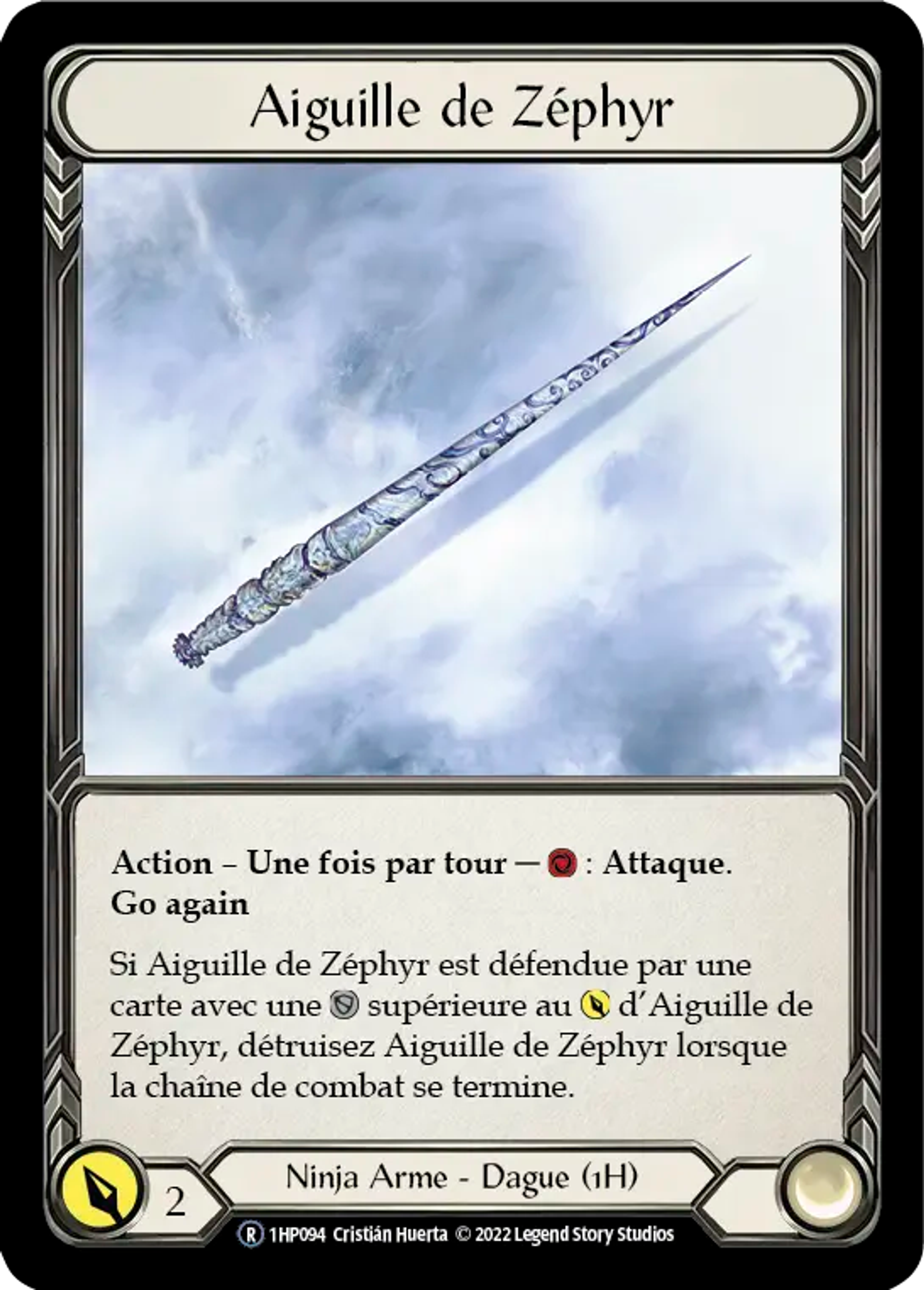Aiguille de Zéphyr — History Pack 1 - Black Label — Flesh and Blood