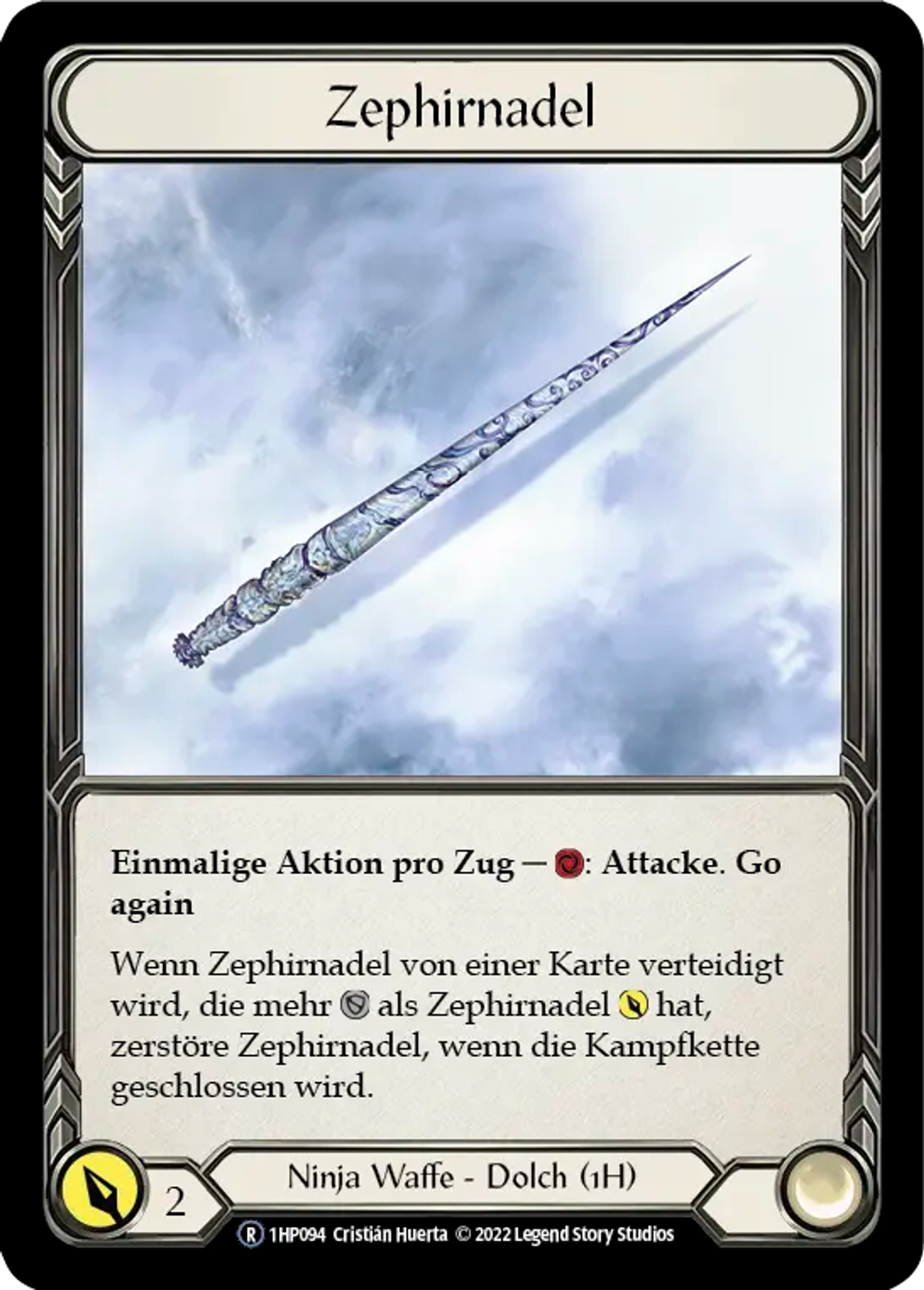 Aiguille de Zéphyr — History Pack 1 - Black Label — Flesh and Blood